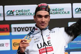 Juan Ayuso a fait coup double mercredi en Catalogne KEYSTONE/EPA/ROBERTO BETTINI